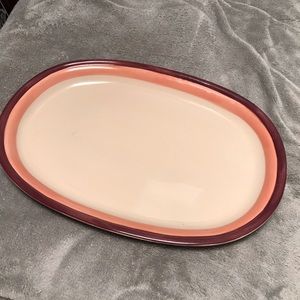 Mikasa Coral Surf Oval Serving Platter